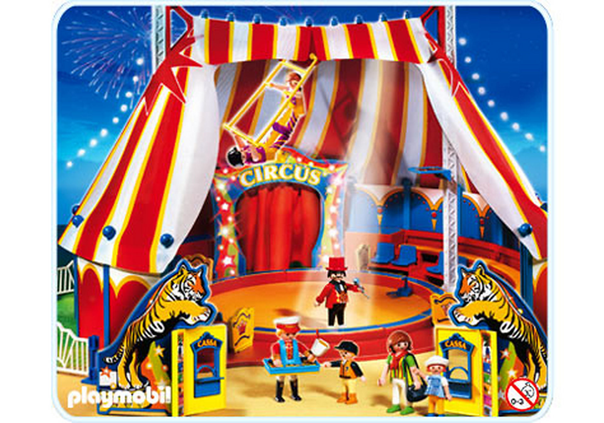4230-A Großes Zirkuszelt mit LED-Portal zoom image1
