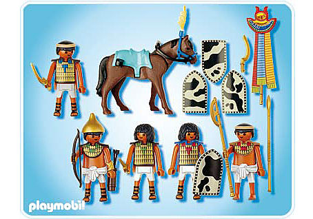 4245-A Ägyptische Soldaten detail image 2