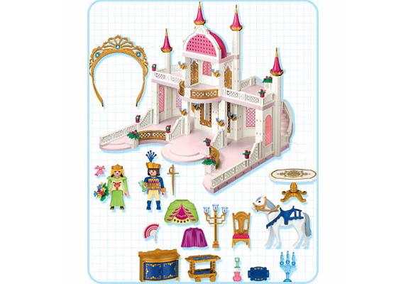 plan chateau princesse playmobil