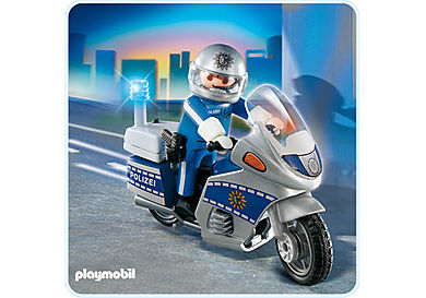 4261-A Motorradpolizist