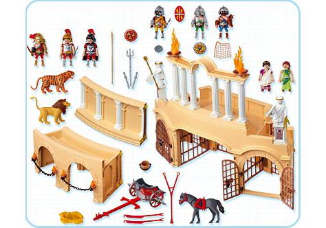 playmobil romain arene