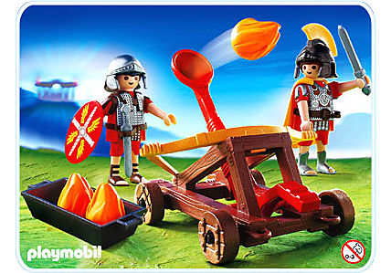 Officier romain, soldat, catapulte - Playmobil Histoire 4278