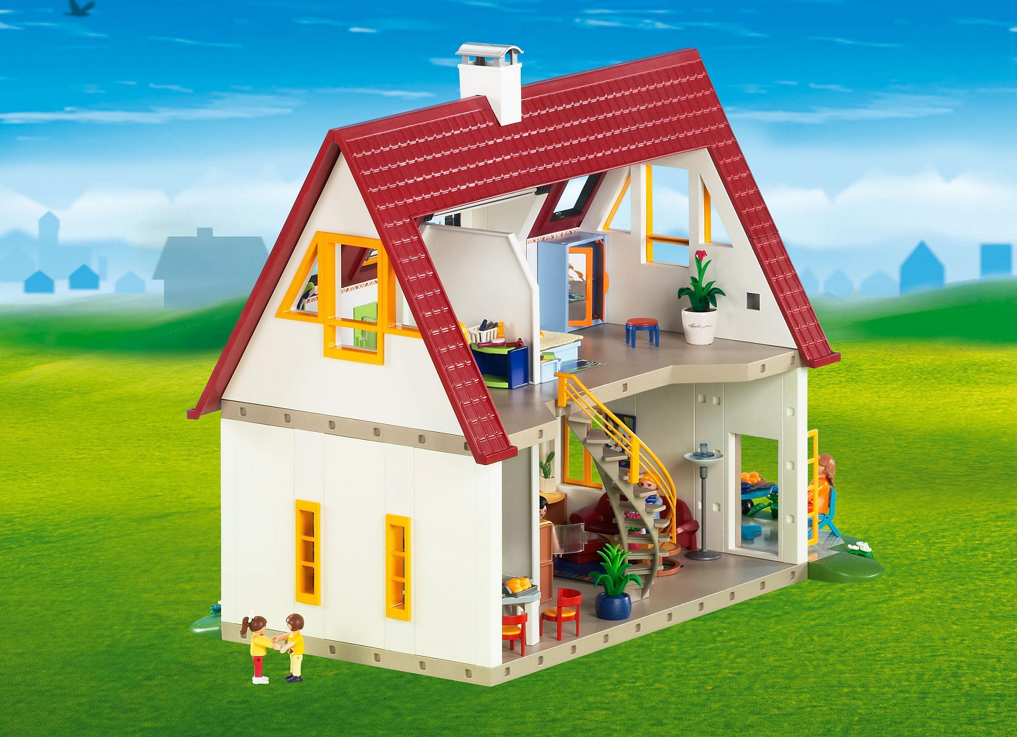 casa moderna playmobil 4279