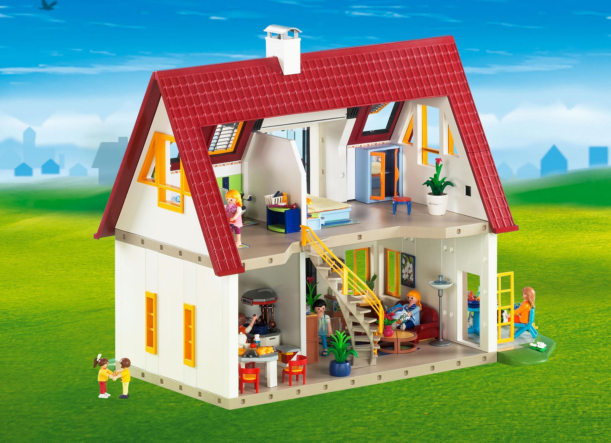 casa moderna playmobil 4279