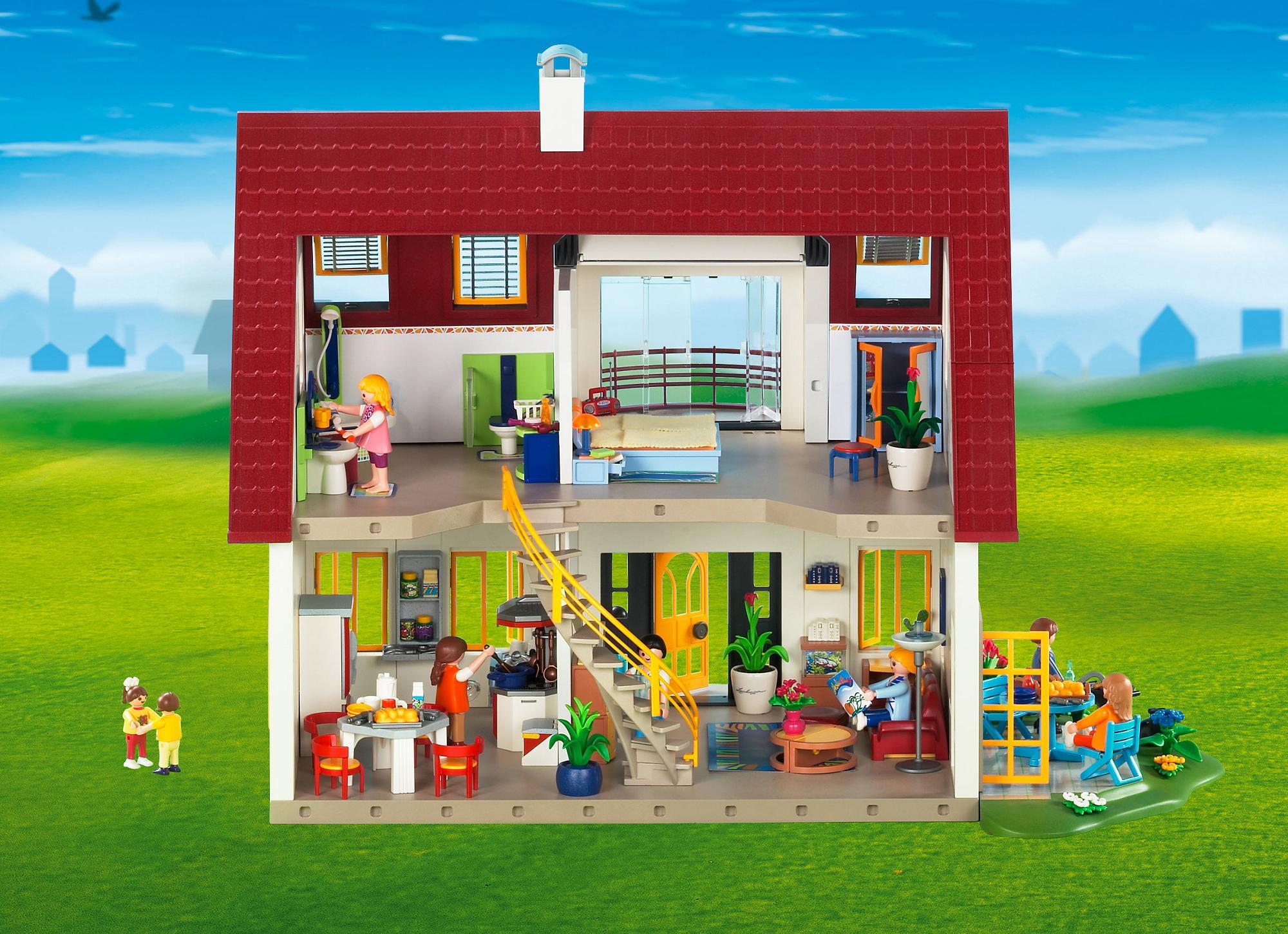 villa moderne playmobil 4279