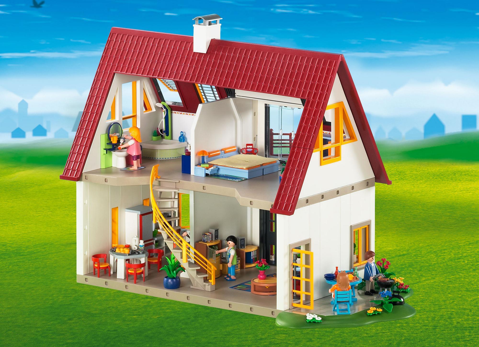 casa moderna playmobil 4279