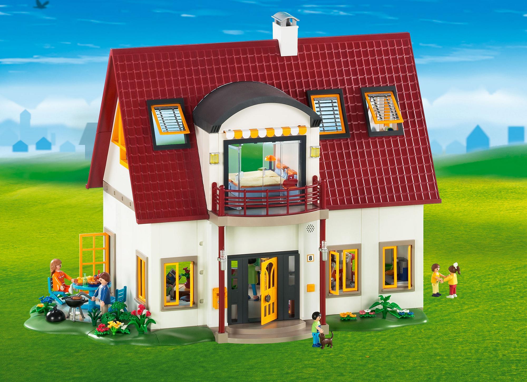 casa moderna playmobil 4279