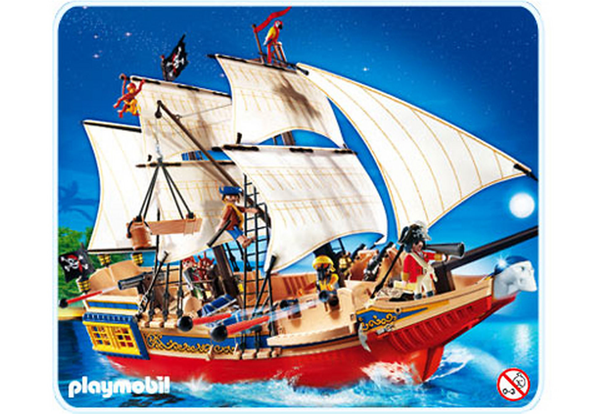 4290-A Großes Piraten-Tarnschiff zoom image1