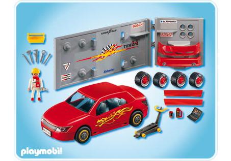 playmobil voiture tuning