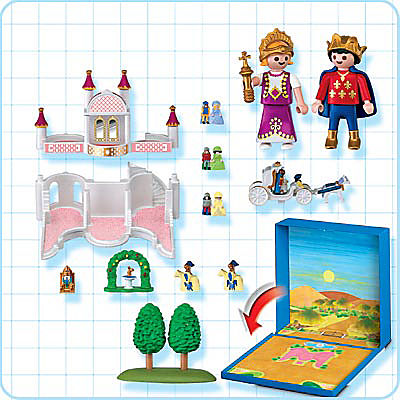 4330-A Micro Playmobil Château de Princesse detail image 2