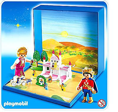 4330-A Micro Playmobil Château de Princesse detail image 1