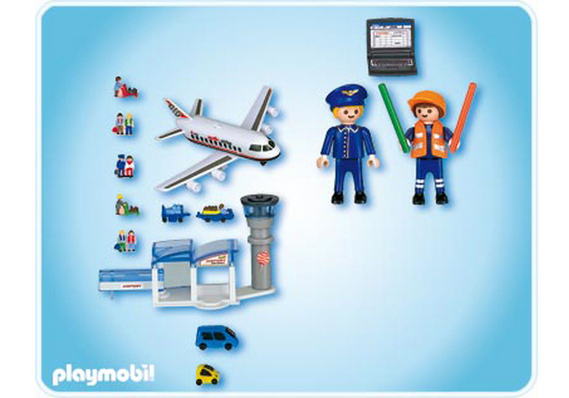 4336-A Micro PLAYMOBIL Aéroport zoom image2