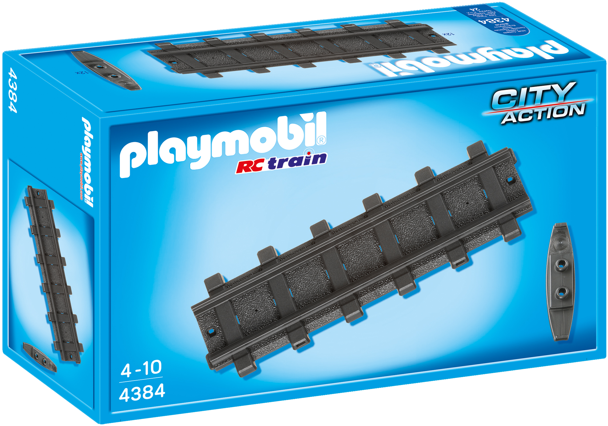 playmobil tren con vias