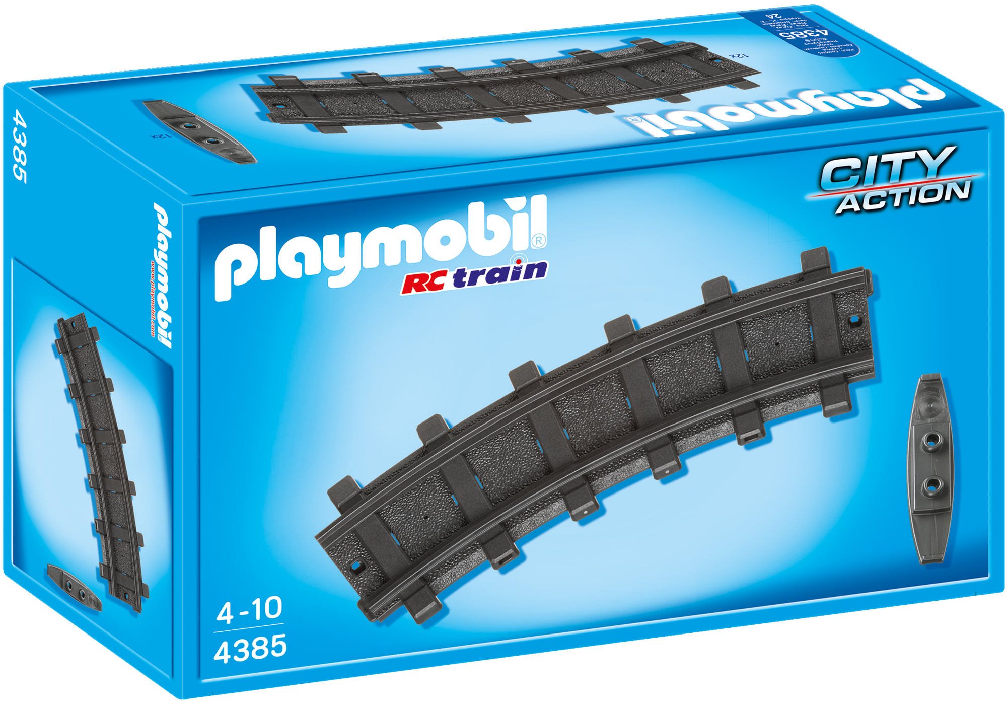 12 Curved Tracks - 4385 - PLAYMOBIL® USA