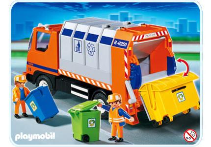 camion recyclage playmobil 4418