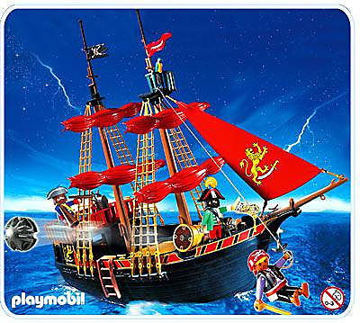 4424-A Piratenkaperschiff detail image 1