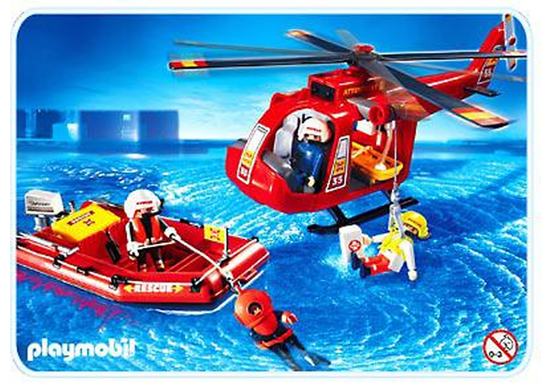 4428-A SOS-Helikopter/Rettungsboot zoom image1