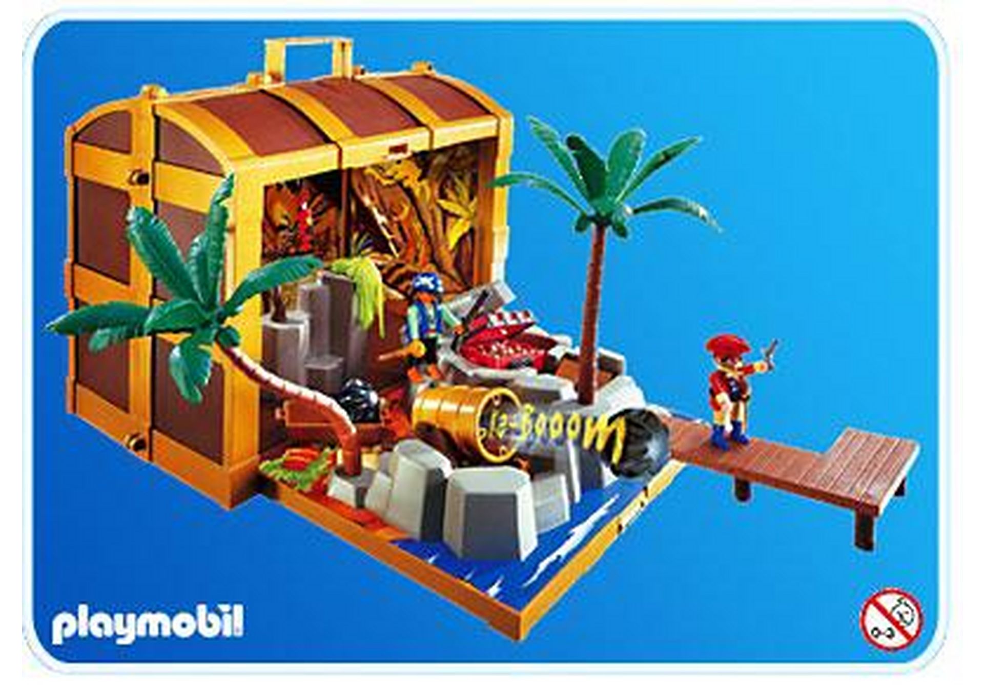 Playmobil EDELE SCHATZKISTE PRUNKVOLL SCHATZTRUHE Piratenschiff Pirateninsel*830 