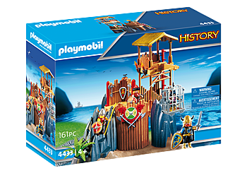 Construye y personaliza tu fortaleza vikinga