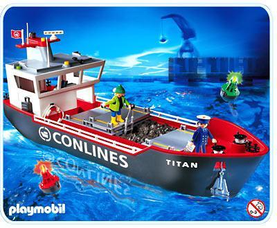 bateau cargo playmobil