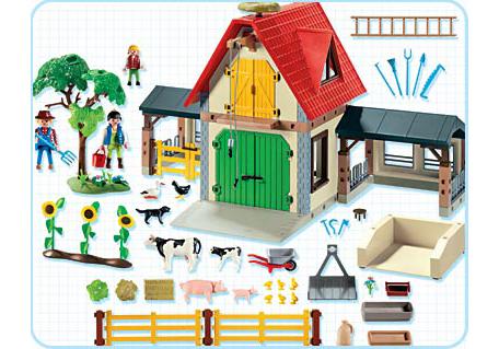 playmobil à la ferme