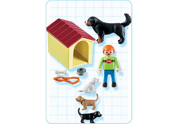 playmobil famille de chien