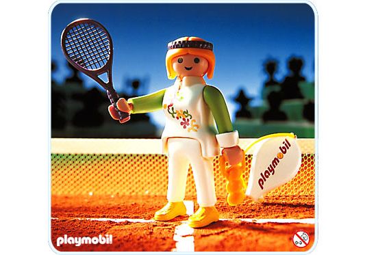 sportif PLAYMOBIL altaya joueur de tennis 