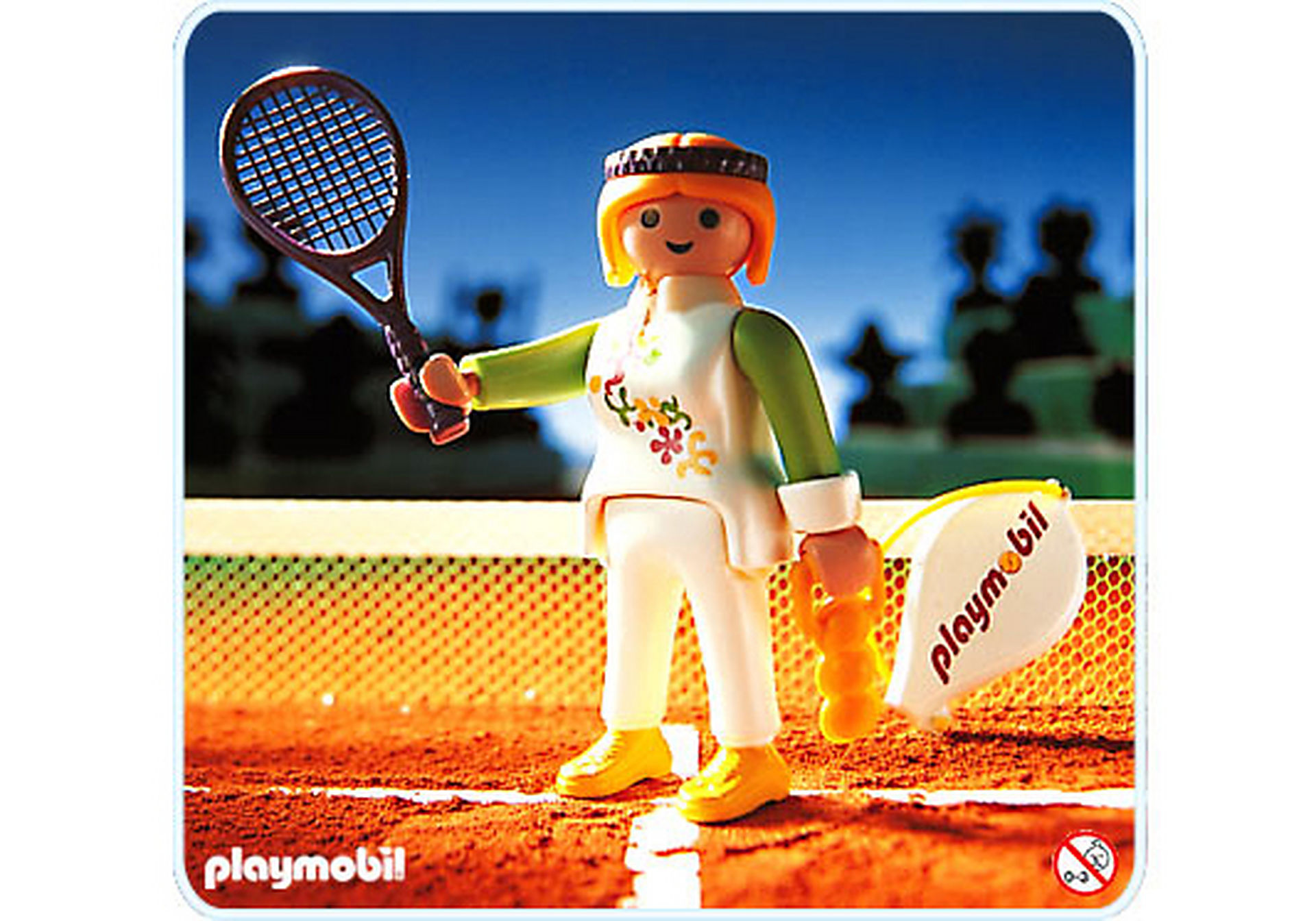 4509-A Joueuse de tennis zoom image1