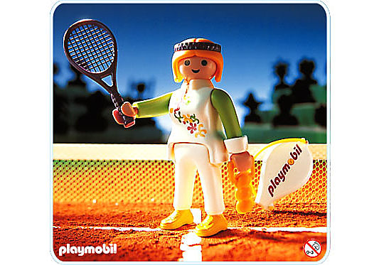 4509-A Tennisspielerin detail image 1