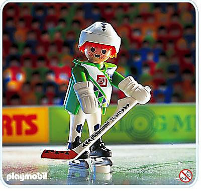 4513-A Eishockeyspieler detail image 1