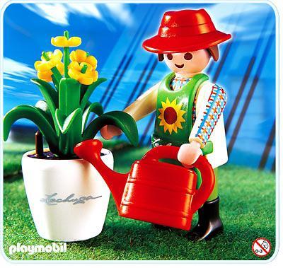 playmobil jardinier