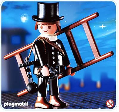 Playmobil® SCHORNSTEINFEGER Kaminfeger Leiter aus Set 4617 4988 Special Figur 