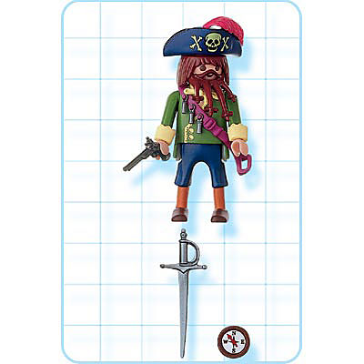 4654-A Pirate detail image 2