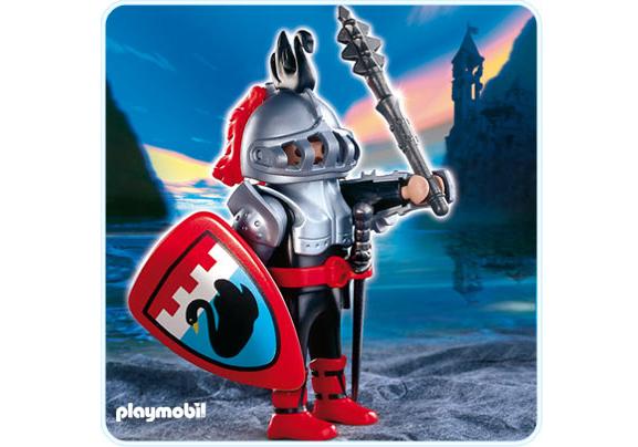 playmobil chevalier noir