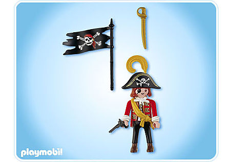 4690-A Pirate avec drapeau detail image 2
