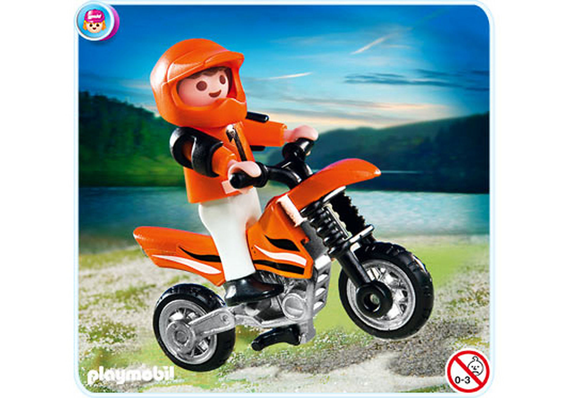 4698-A Enfant et motocross zoom image1
