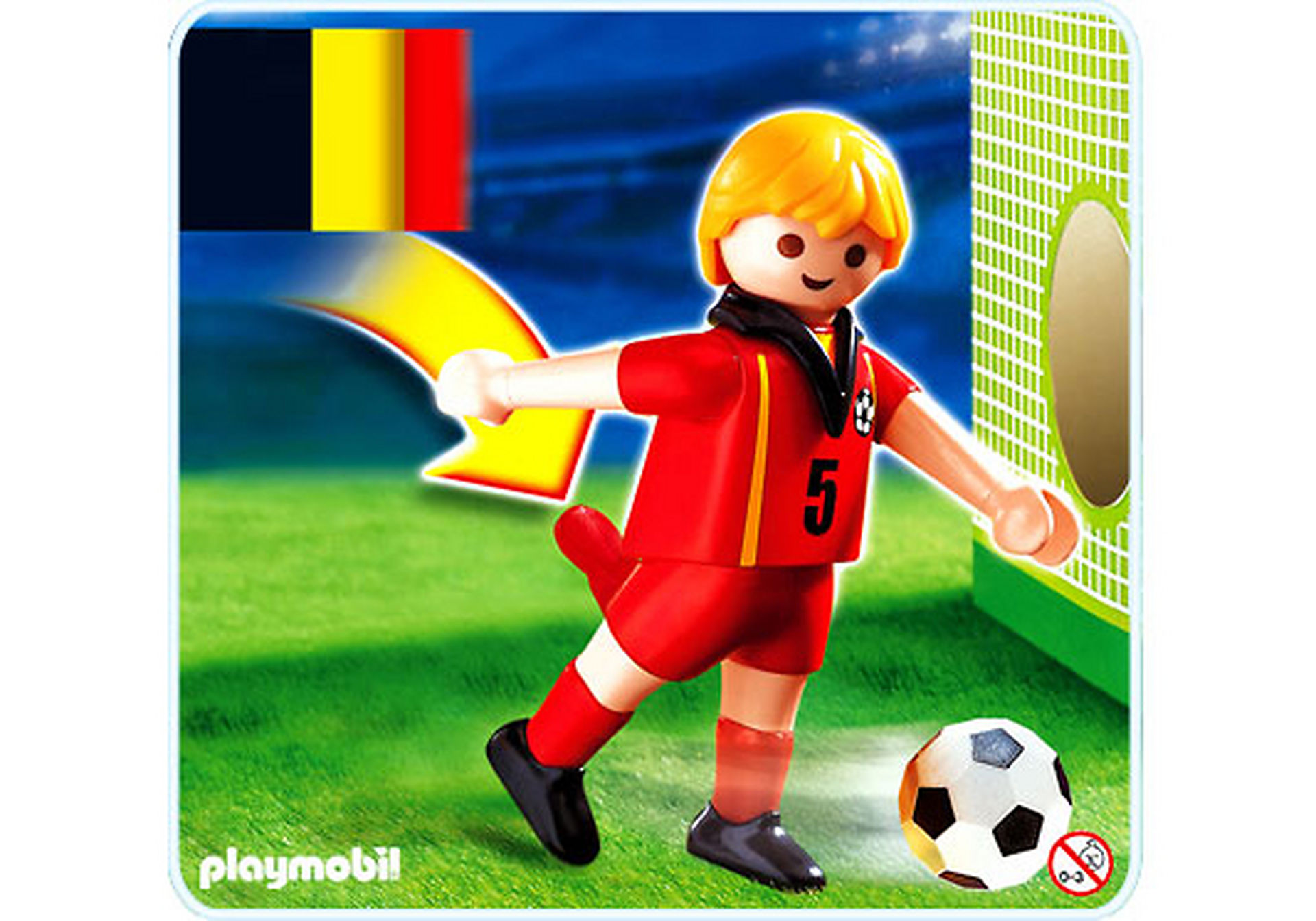 4706-A Joueur de football de Belgique zoom image1