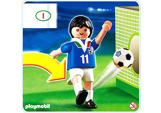 4712-A Fußballspieler Italien detail image 1