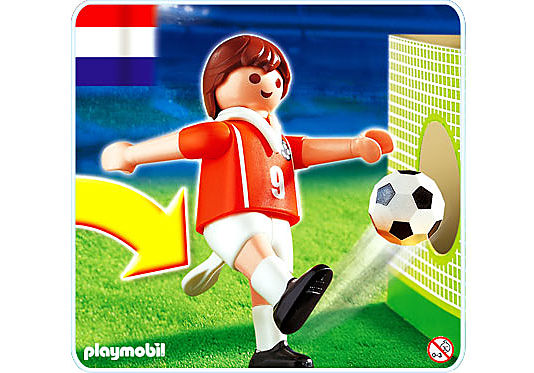 4713-A Fußballspieler Niederlande detail image 1