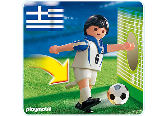 4718-A Fußballspieler Griechenland detail image 1