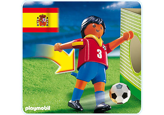 4721-A Fußballspieler Spanien detail image 1
