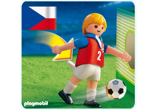 Playmobil 4722 Fußball Spieler Tschechien Kick Tore Figur Spaß Training OVP Neu 
