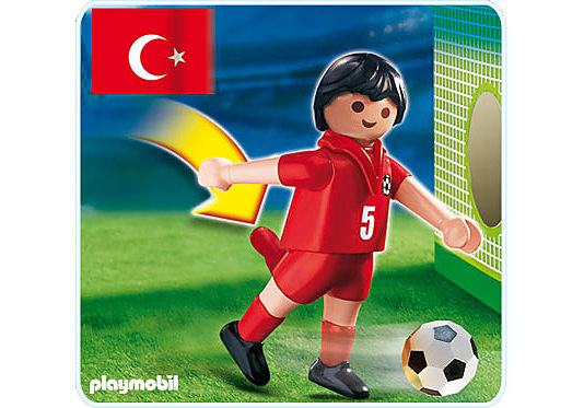 4724-A Fußballspieler Türkei detail image 1