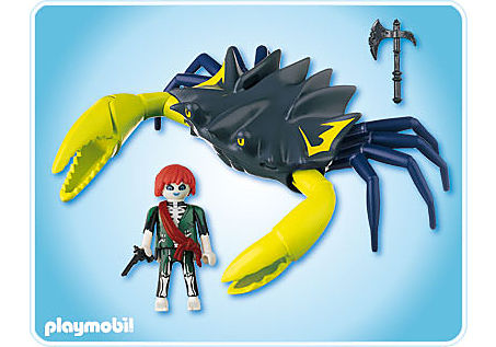 4804-A Pirate fantôme et crabe géant detail image 2