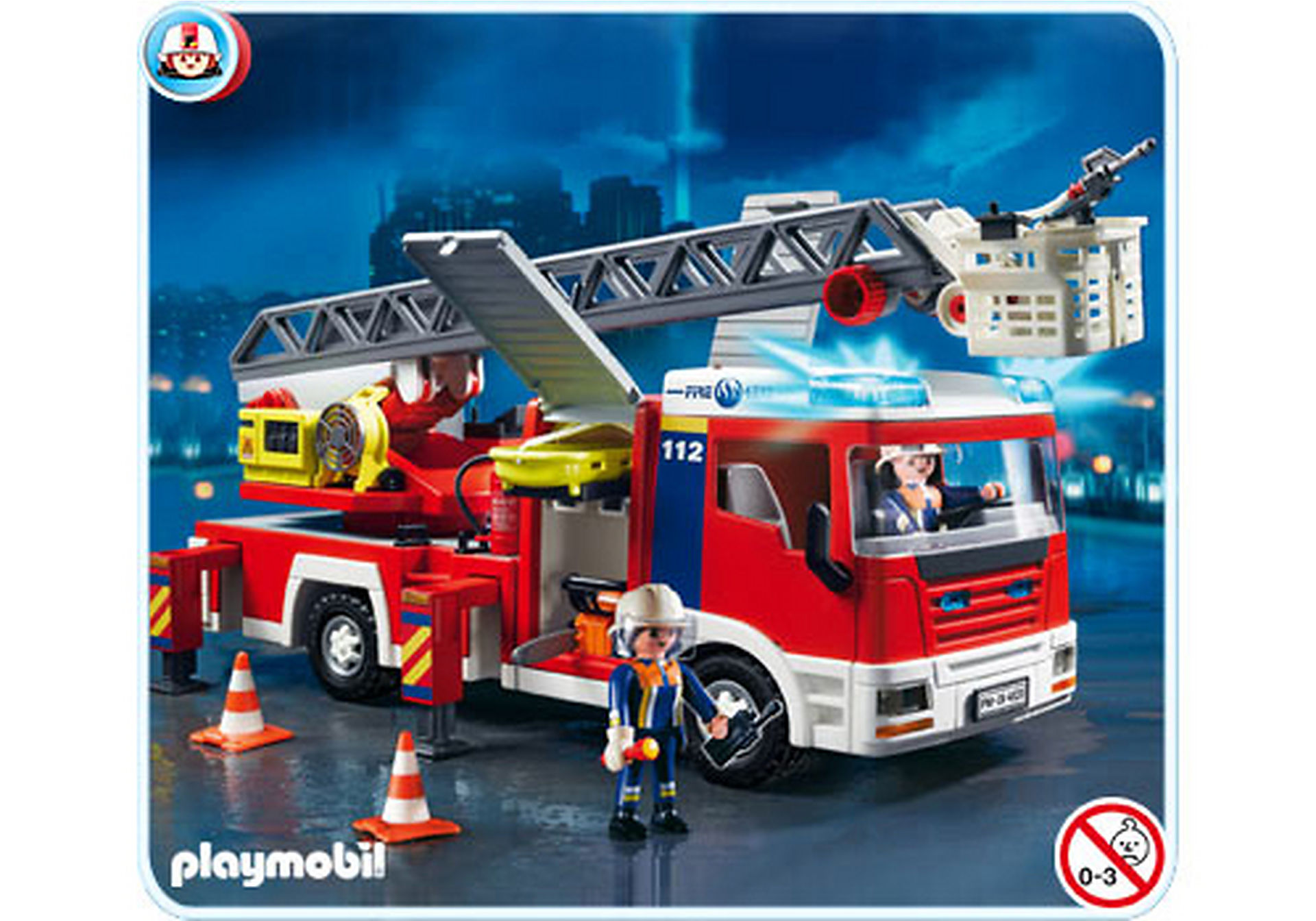 4820-A Camion de pompiers grande échelle zoom image1