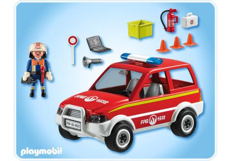 voiture de pompier playmobil