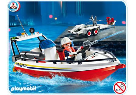 bateau pompier playmobil