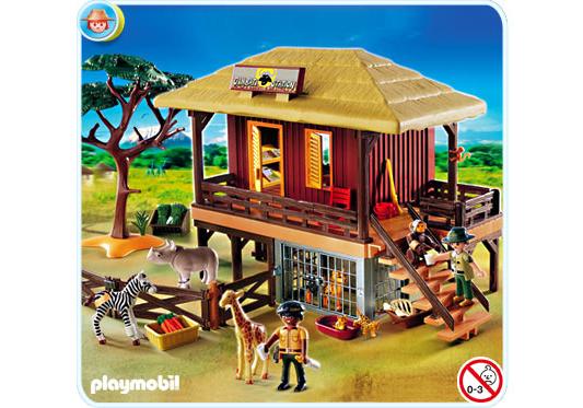 playmobil maison safari