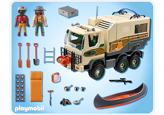 Playmobil safari truck shop