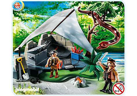 4843-A Campement des aventuriers detail image 1